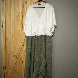 BloomChic Wrap Dress, 30W